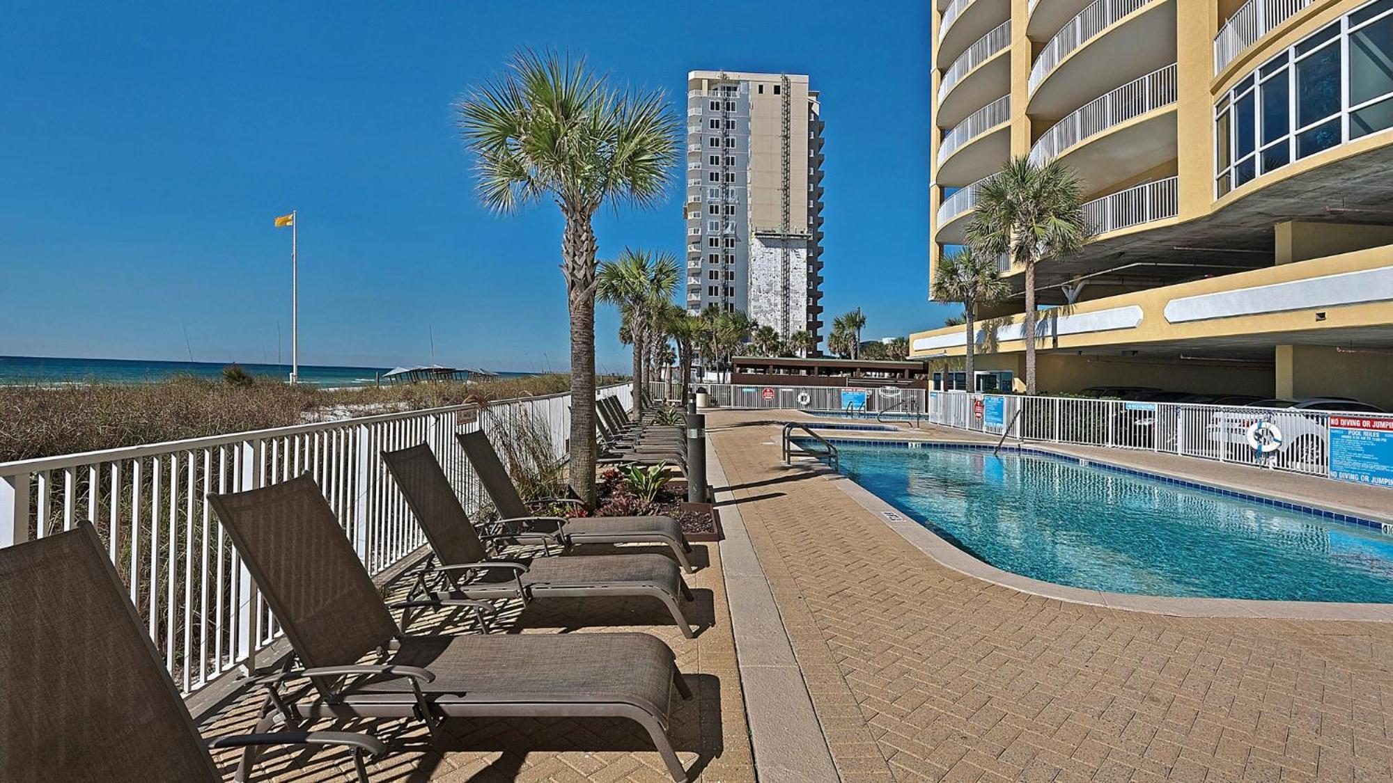 Parking Included-Beachfront 2Bd Ocean Villa! Gorgeous Amenities, Private Complex Panama City Beach Eksteriør bilde