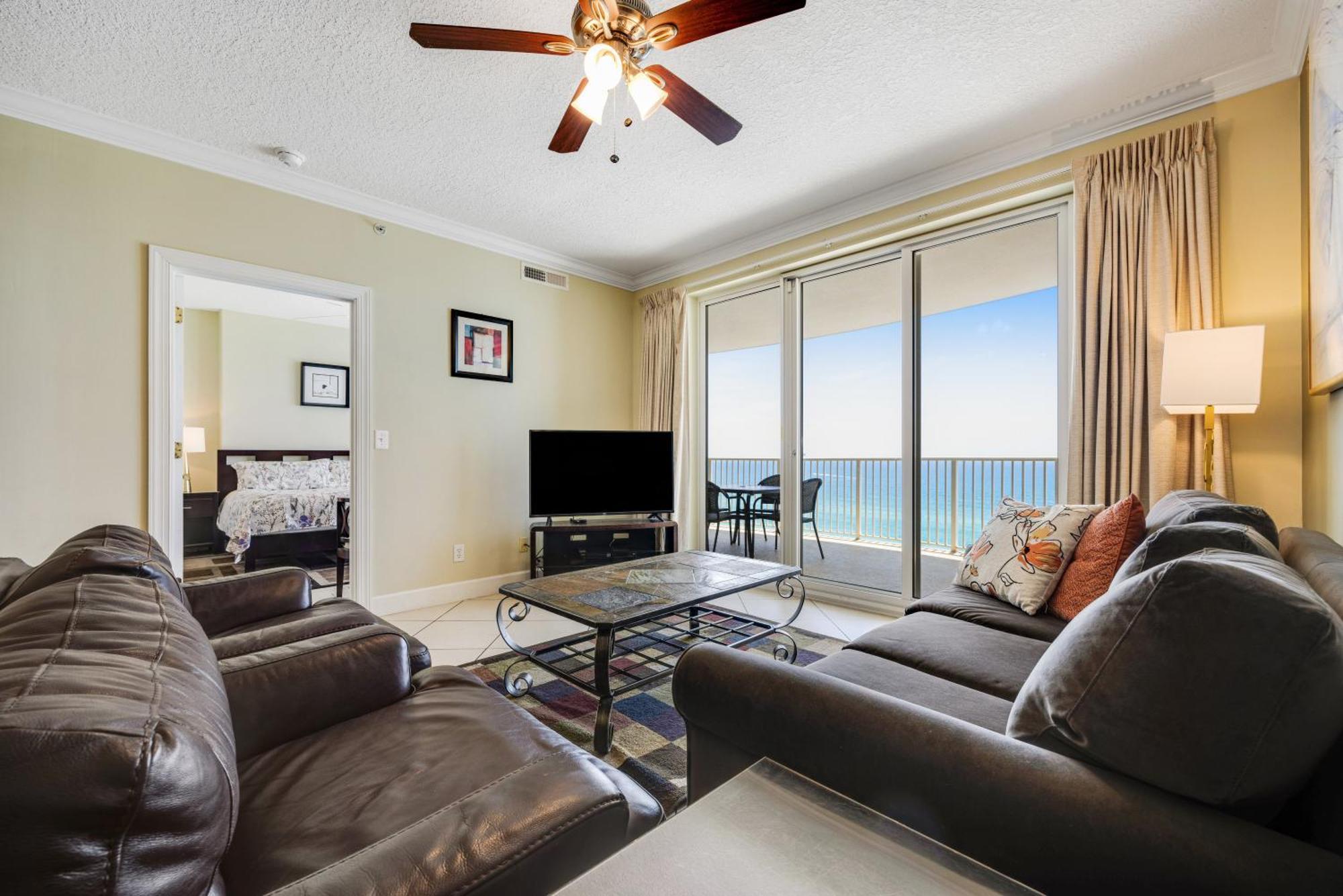 Parking Included-Beachfront 2Bd Ocean Villa! Gorgeous Amenities, Private Complex Panama City Beach Eksteriør bilde